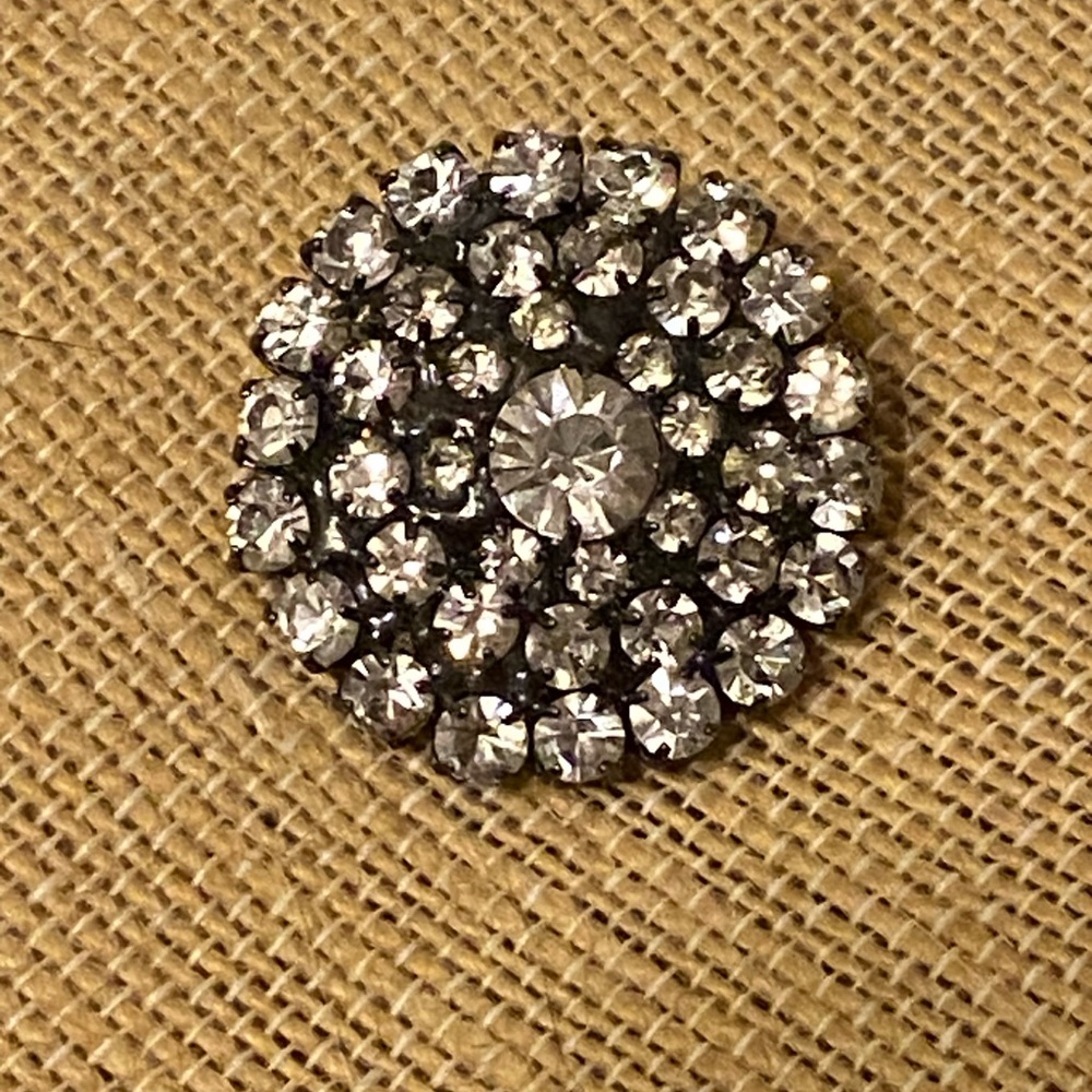 Vintage Sparkling Rhinestone Brooch